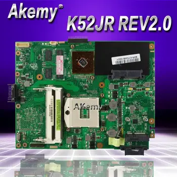 Akemy K52JB 512M Laptop motherboard For Asus K52JB K52JE K52JR K52JC K52JT K52J A52J X52J Test original mainboard K52JR REV2.0
Akemy K52JB 512M Laptop motherboard For Asus K52JB K52JE K52JR K52JC K52JT K52J A52J X52J Test original mainboard K52JR REV2.0