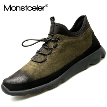 Vintage Fashion Men's Casual Leather Shoes 2019 New Style Men's Trend Soft Moccasins Men Loafers Luxury Designer Shoes Sneakers
Vintage Fashion Men's Casual Leather Shoes 2019 New Style Men's Trend Soft Moccasins Men Loafers Luxury Designer Shoes Sneakers