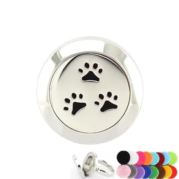 Wholesale 20mm Diffuser Locket Pet Paws Ring Aromatherapy / Essential Oils 316L Stainless Steel Perfume Diffuser Locket Ring
Wholesale 20mm Diffuser Locket Pet Paws Ring Aromatherapy / Essential Oils 316L Stainless Steel Perfume Diffuser Locket Ring
