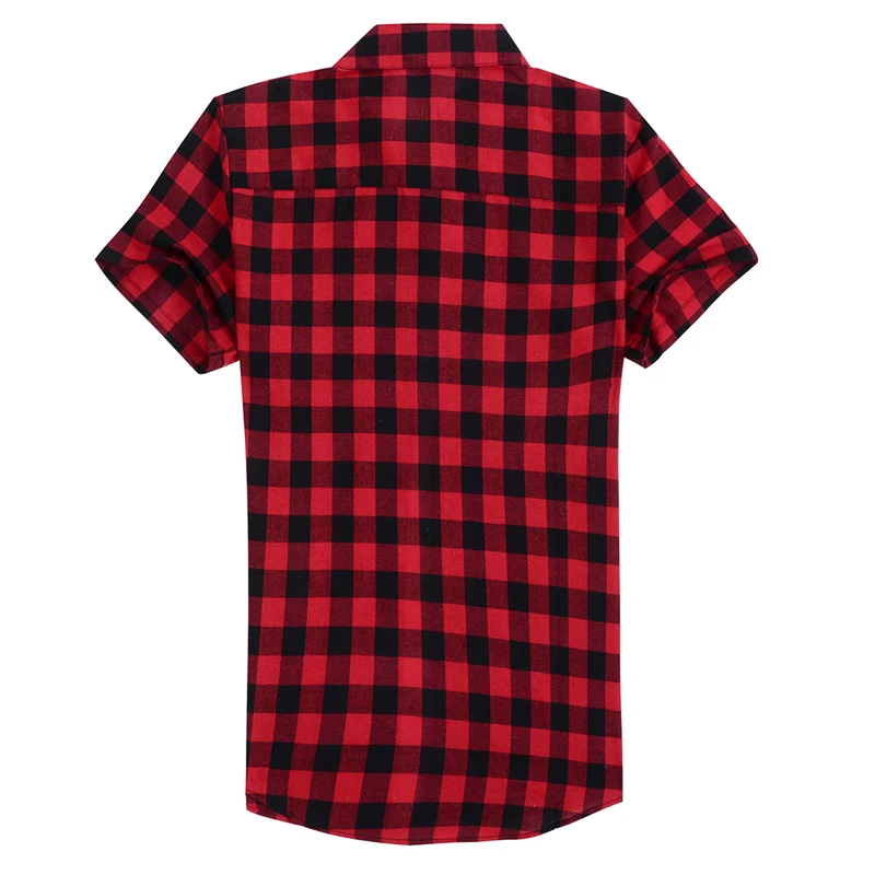 CuteRose Mens Single Breasted Short Sleeve Plus-Size Regular Beach Shirts