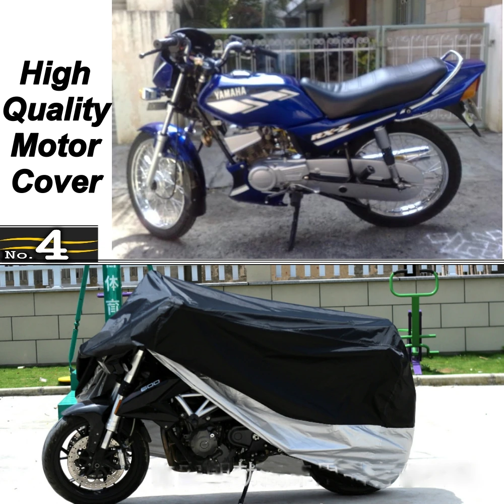 MotorCycle Cover For YAMAHA RS 5-SPEED WaterProof UV Sun Dust / Rain Protector Cover Made of Polyester Taffeta
MotorCycle Cover For YAMAHA RS 5-SPEED WaterProof UV Sun Dust / Rain Protector Cover Made of Polyester Taffeta