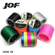 JOF 300m 22LB -78LB PE Multifilament 8 Strands Braid Line Ocean Fishing Super Strong Carp Colorful Braided Fishing Line
JOF 300m 22LB -78LB PE Multifilament 8 Strands Braid Line Ocean Fishing Super Strong Carp Colorful Braided Fishing Line