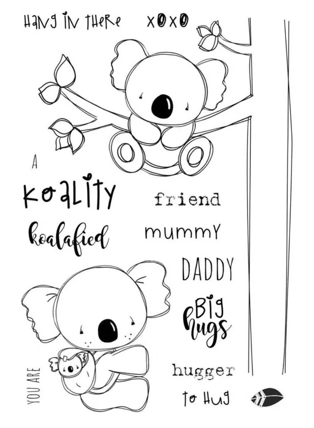 Koala/Transparent Clear Stamps for DIY Scrapbooking/Card Making/Kids Christmas Fun Decoration Supplies
Koala/Transparent Clear Stamps for DIY Scrapbooking/Card Making/Kids Christmas Fun Decoration Supplies