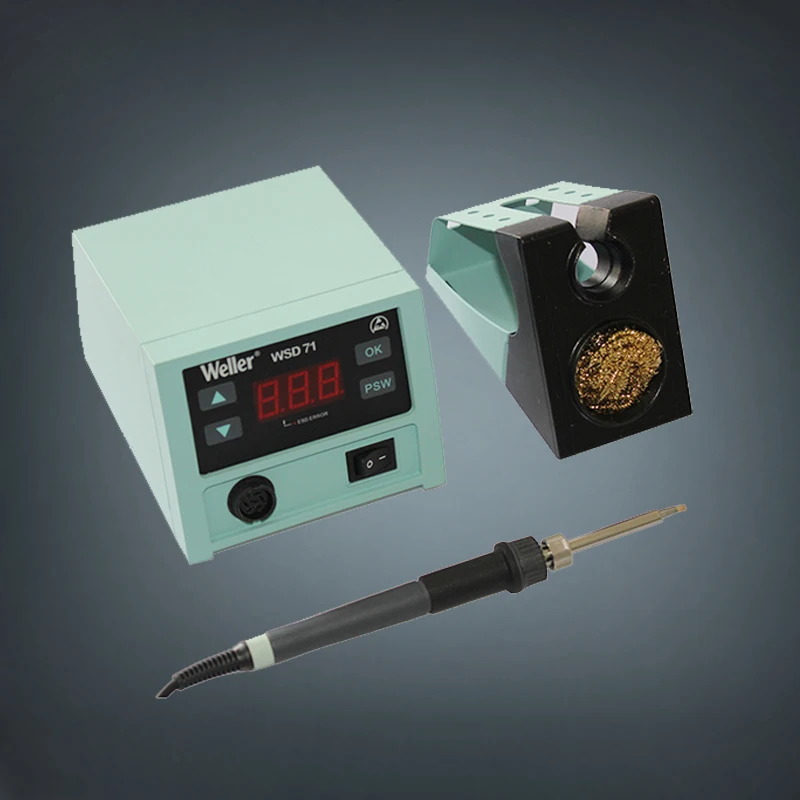 Germany weller WSD71 digital display temperature soldering station lead-free thermostat welding station
Germany weller WSD71 digital display temperature soldering station lead-free thermostat welding station