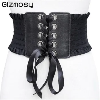 Tassel Bow Tie Wide Girdle Fashion Skirt Straps Decorative Waistband Korean Wild Women Solid Elastic Waistband 1008 
Tassel Bow Tie Wide Girdle Fashion Skirt Straps Decorative Waistband Korean Wild Women Solid Elastic Waistband 1008