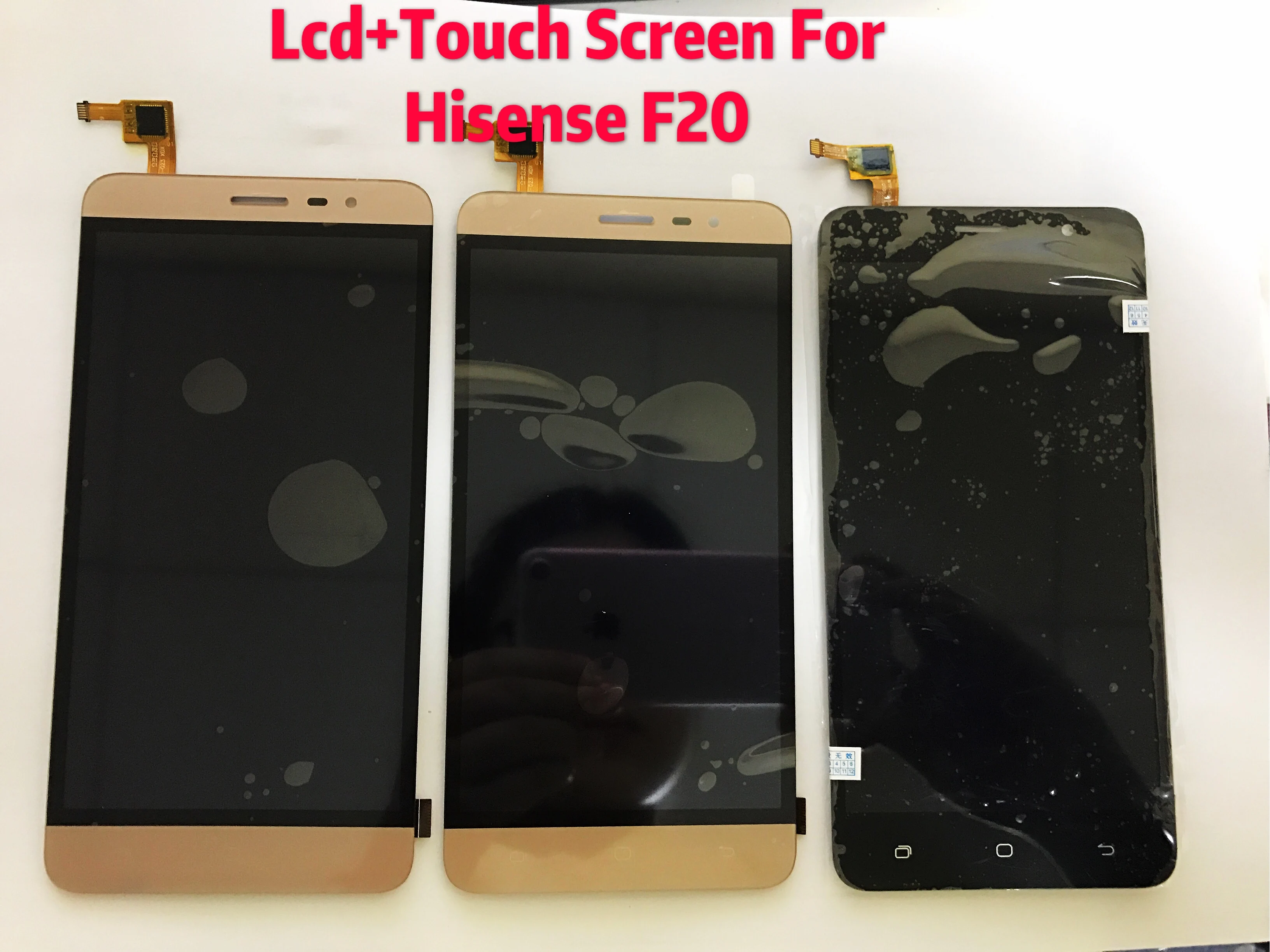 DGGROWING 100% Original Test No Dead Pixel IPS Full LCD Display With Touch Screen Assembly Replacement For Hisense F20+Free Tool
DGGROWING 100% Original Test No Dead Pixel IPS Full LCD Display With Touch Screen Assembly Replacement For Hisense F20+Free Tool