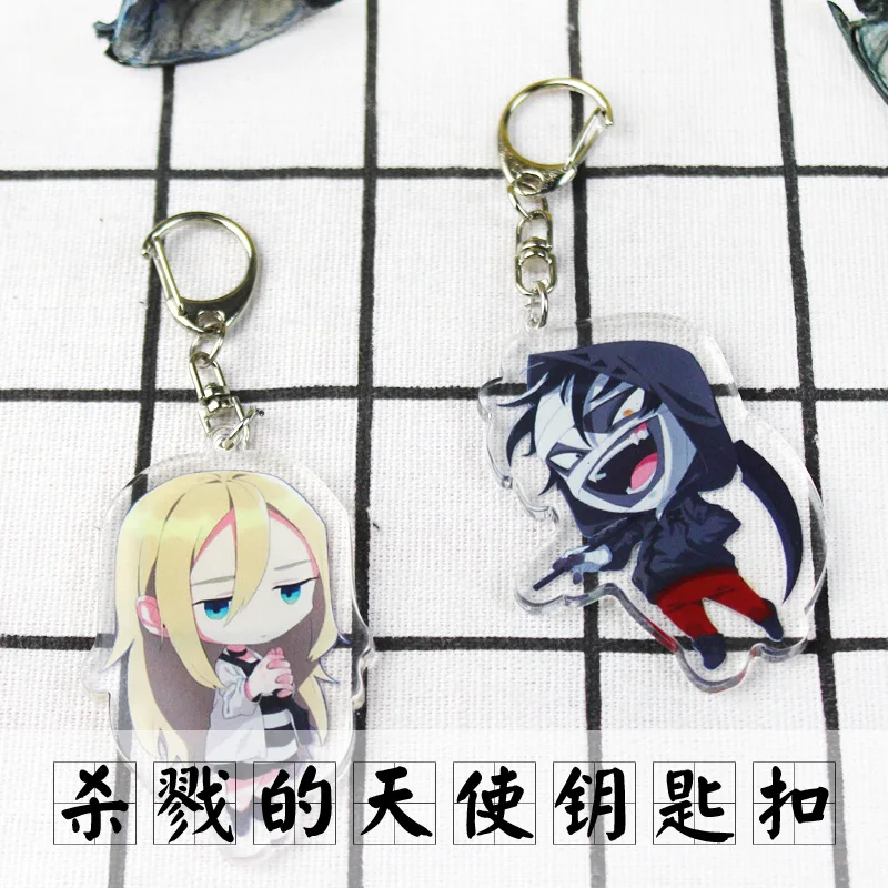 Anime Angels of Death Key Chains Holder Fashion Cartoon Rachel Gardner Ray Keychains Keyrings Jewelry Graduation Gift Friend
Anime Angels of Death Key Chains Holder Fashion Cartoon Rachel Gardner Ray Keychains Keyrings Jewelry Graduation Gift Friend