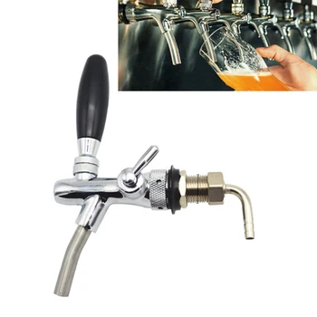 Adjustable 4" Stainless Steel G5/8 Beer Faucet Draft Beer Faucet Shank With Chrome Plating Tap Dispenser Homebrew Barware Hot
Adjustable 4" Stainless Steel G5/8 Beer Faucet Draft Beer Faucet Shank With Chrome Plating Tap Dispenser Homebrew Barware Hot