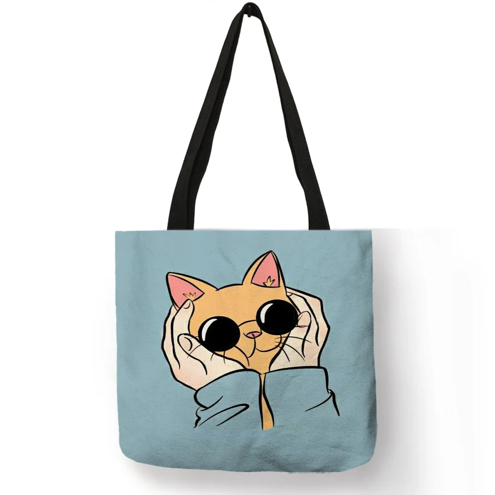 Blue Pink Color Tote Bag Pug Husky Chubby Face Print Shoulder Bag Practical Linen Durable Shopping Travel Easy Carry Package
Blue Pink Color Tote Bag Pug Husky Chubby Face Print Shoulder Bag Practical Linen Durable Shopping Travel Easy Carry Package