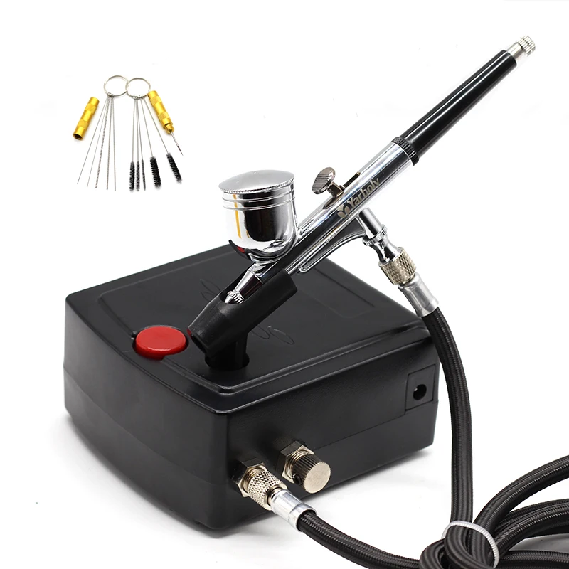 Dual Action Airbrush Air Compressor Kit Art Painting Tattoo Manicure Craft Cake Spray Model Air Brush Nail Tool Set Spray Gun
Dual Action Airbrush Air Compressor Kit Art Painting Tattoo Manicure Craft Cake Spray Model Air Brush Nail Tool Set Spray Gun