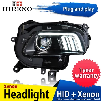 Hireno Headlamp for 2014-2016 Jeep Cherokee Headlight Headlight Assembly LED DRL Angel Lens Double Beam HID Xenon 2pcs
Hireno Headlamp for 2014-2016 Jeep Cherokee Headlight Headlight Assembly LED DRL Angel Lens Double Beam HID Xenon 2pcs