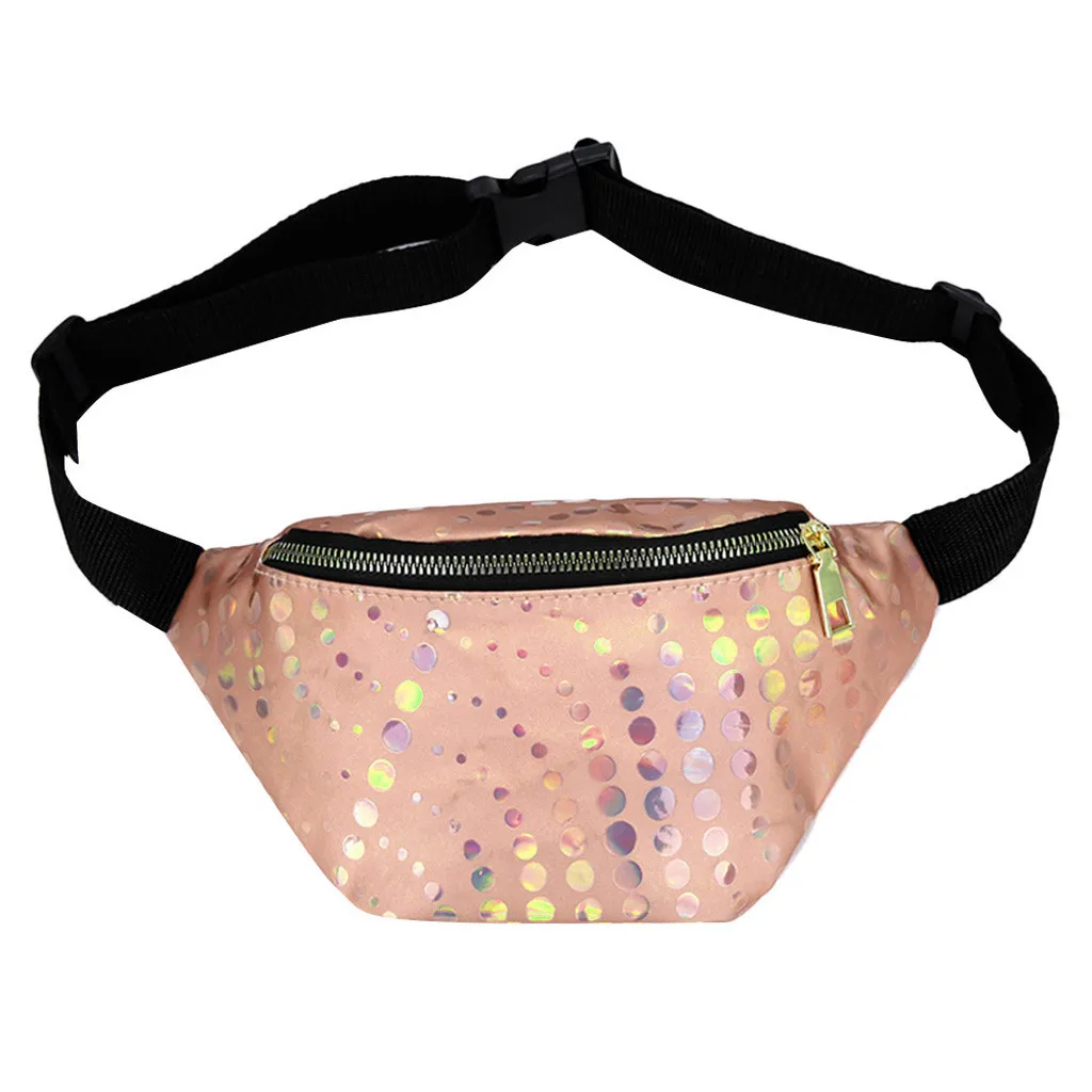 Fashion Women Outdoor Zipper Sequin Laser Messenger Bag Chest Bag Waist Bag Female Belt Bag Black Waist Packs Laser Phone Pouch
Fashion Women Outdoor Zipper Sequin Laser Messenger Bag Chest Bag Waist Bag Female Belt Bag Black Waist Packs Laser Phone Pouch