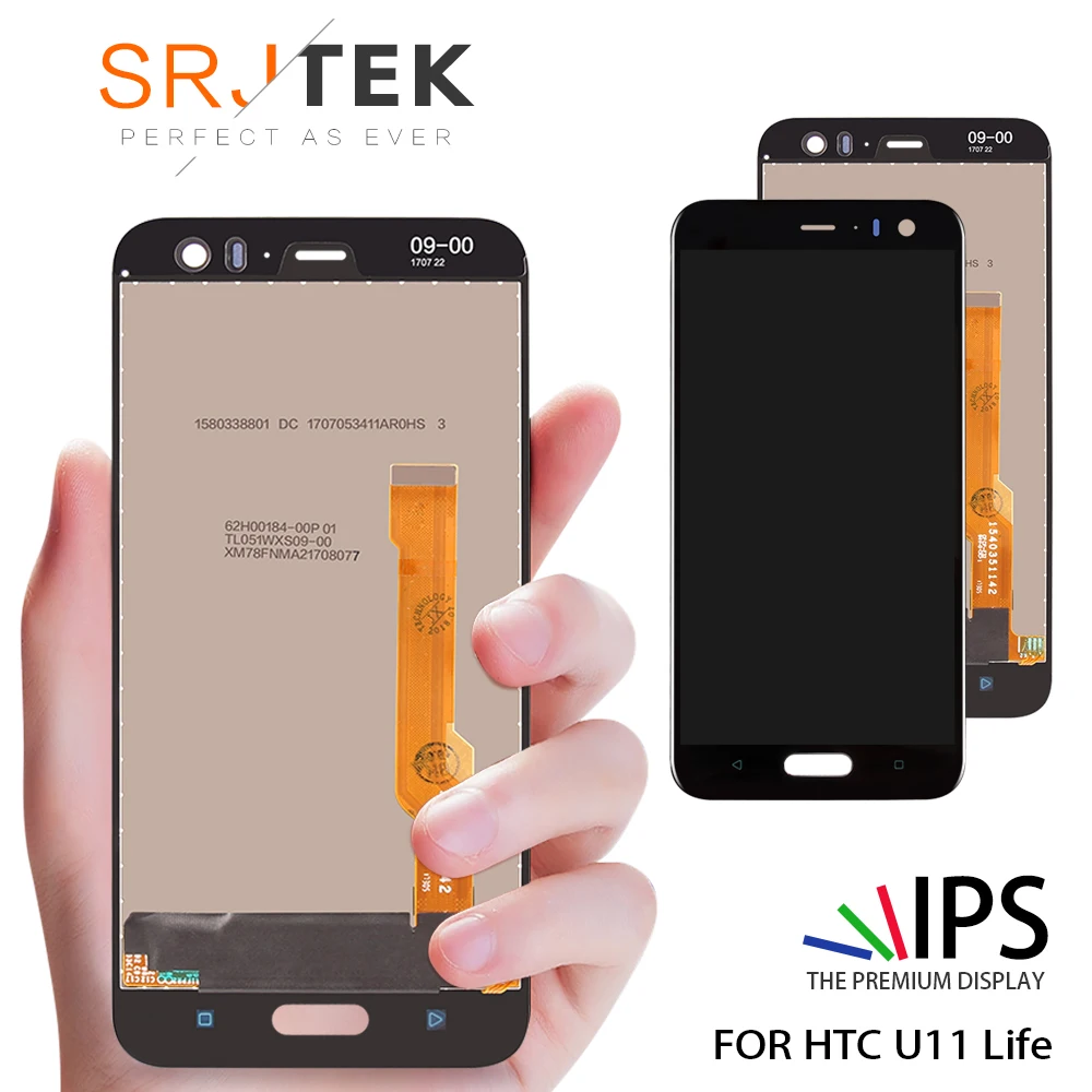 Original 5.2" 1920x1080 Super LCD For HTC U11 Life LCD Display Touch Screen Digitizer Assembly Replacement Parts
Original 5.2" 1920x1080 Super LCD For HTC U11 Life LCD Display Touch Screen Digitizer Assembly Replacement Parts