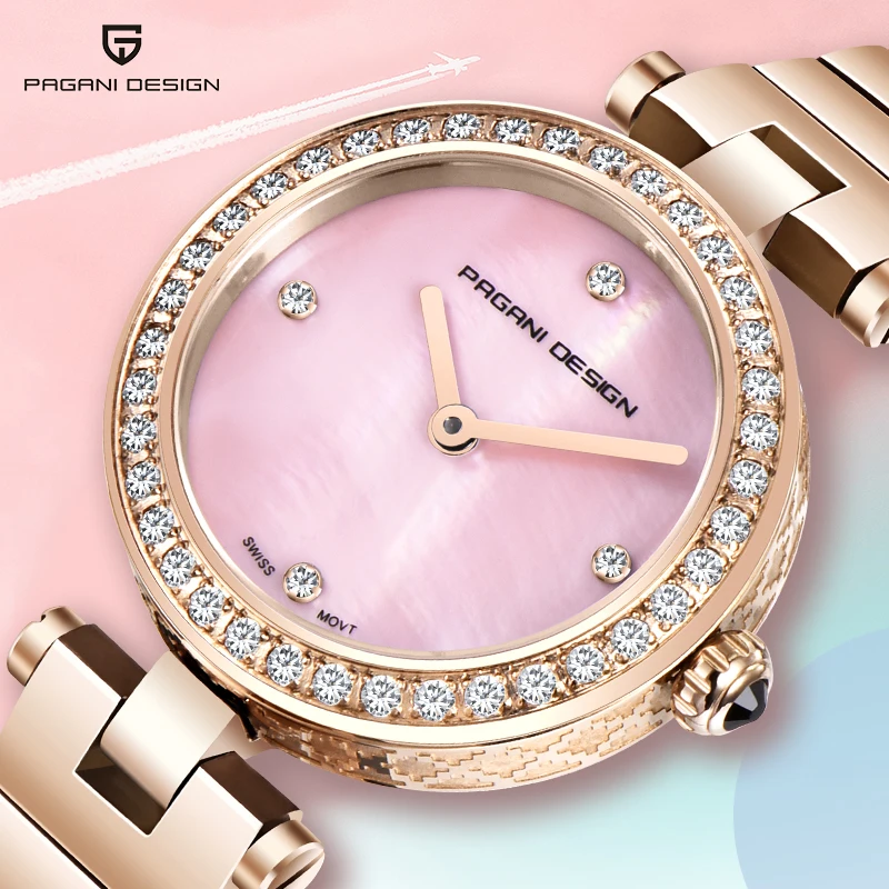 PAGANI 2019 New Women Watches Wrist Watch Luxury Brand Women Watch Diamond Ladies Watch Quartz Watch Stainless steel Reloj Mujer
PAGANI 2019 New Women Watches Wrist Watch Luxury Brand Women Watch Diamond Ladies Watch Quartz Watch Stainless steel Reloj Mujer