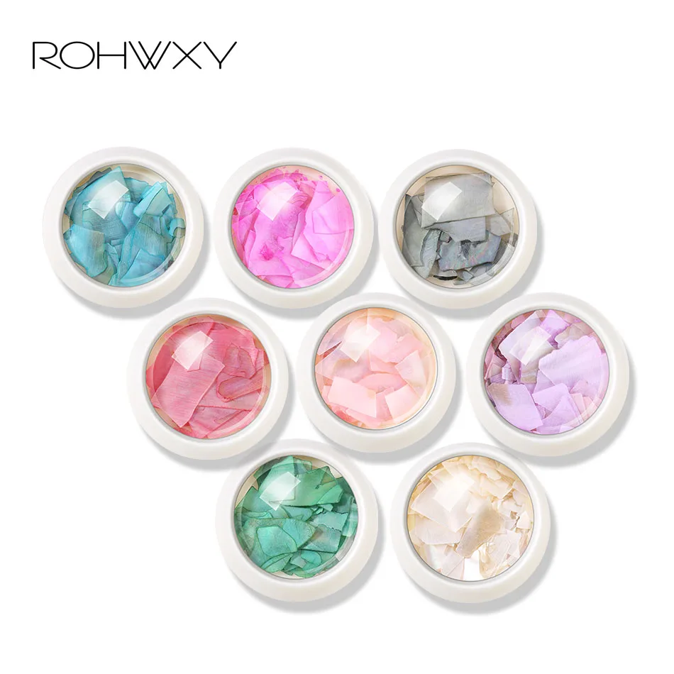 ROHWXY 8Colors DIY Nail Shell Decoration Rhinestones For Nails Irregular 3D Nail Art Jewelry Nail Accessories For Manicure
ROHWXY 8Colors DIY Nail Shell Decoration Rhinestones For Nails Irregular 3D Nail Art Jewelry Nail Accessories For Manicure