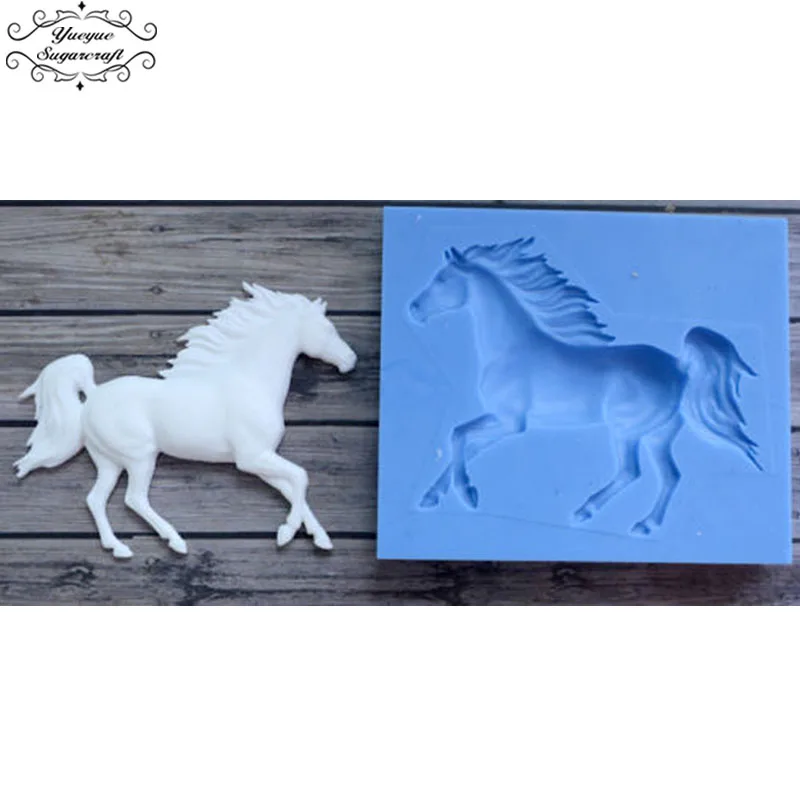 Yueyue Sugarcraft Horse Silicone mold fondant mold cake decorating tools chocolate gumpaste mold
Yueyue Sugarcraft Horse Silicone mold fondant mold cake decorating tools chocolate gumpaste mold