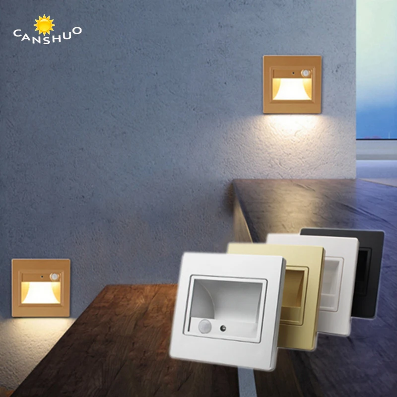 10pcs/lot PIR Motion Sensor Led Indoor Stair Light Infrared Human Body Induction Lamp Recessed Steps Ladder Wall Lamps
10pcs/lot PIR Motion Sensor Led Indoor Stair Light Infrared Human Body Induction Lamp Recessed Steps Ladder Wall Lamps