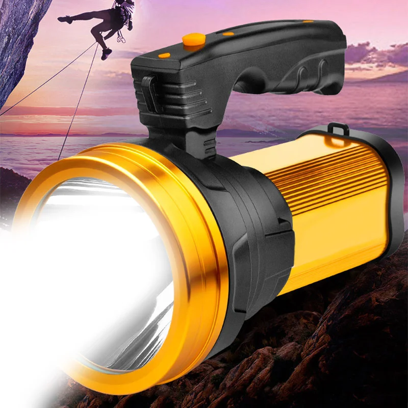 1 Pcs Bright Torch Flashlight Searchlight LED Handheld Rechargeable Portable for Outdoor LB88
1 Pcs Bright Torch Flashlight Searchlight LED Handheld Rechargeable Portable for Outdoor LB88