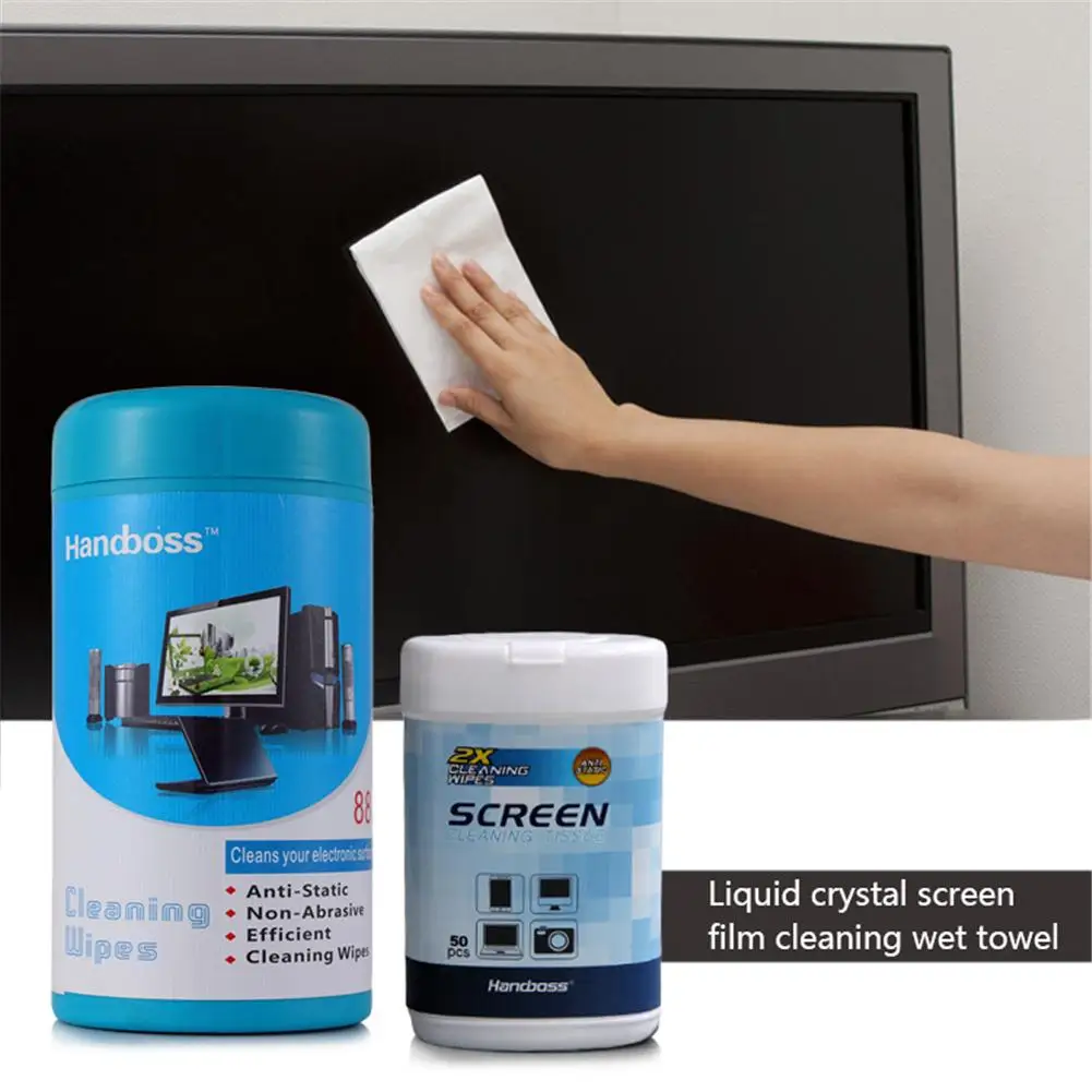 New Arrival Cleaning Wipes Crystal Screen Film Liquid For Camera Computer Cell Phone Screen Disinfection Wet Wipes 88 Pieces
New Arrival Cleaning Wipes Crystal Screen Film Liquid For Camera Computer Cell Phone Screen Disinfection Wet Wipes 88 Pieces