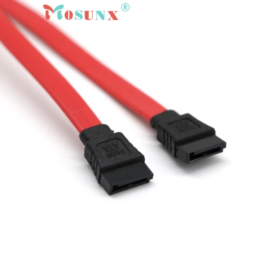 SATA Cable High Quality Fast 38cm Serial ATA SATA 2 Cable Lead Hard Drive Data Red Cabo 17July4
SATA Cable High Quality Fast 38cm Serial ATA SATA 2 Cable Lead Hard Drive Data Red Cabo 17July4