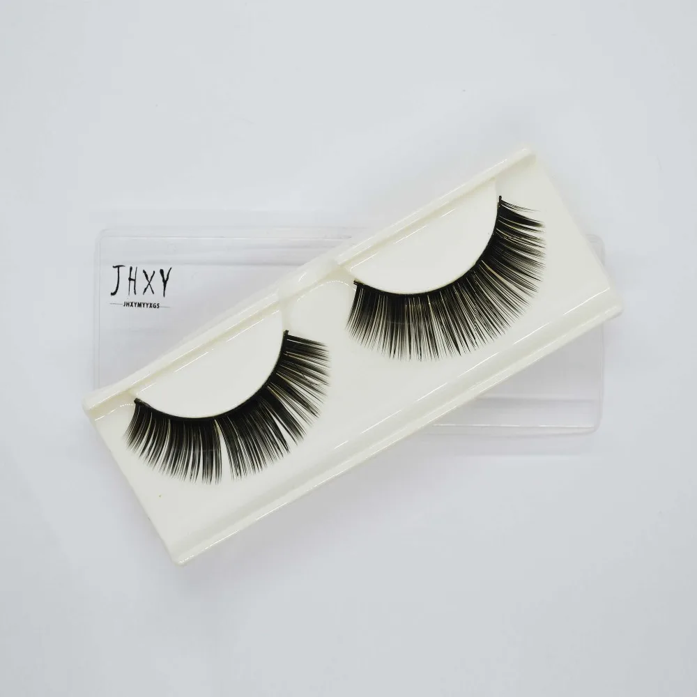 JHXY 1 pair 3D natural extension false eyelashes Korea natural nude makeup tools handmade false eyelashes B5
JHXY 1 pair 3D natural extension false eyelashes Korea natural nude makeup tools handmade false eyelashes B5