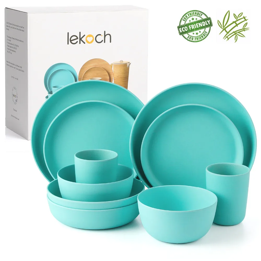 Bamboo Fiber Plate Set Camping Tableware Steak Dish Salad Bowl Dessert Plates Water Cup Sets 10pcs Blue Eco-Friendly Kitchenware
Bamboo Fiber Plate Set Camping Tableware Steak Dish Salad Bowl Dessert Plates Water Cup Sets 10pcs Blue Eco-Friendly Kitchenware