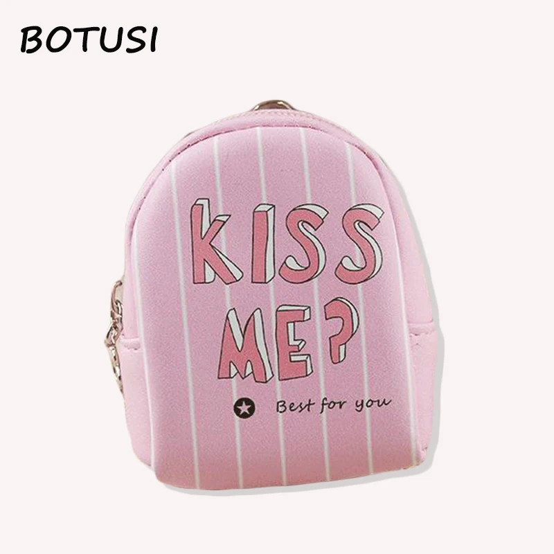 BOTUSI New Girls Mini PU Coin Purse Letter Small Change Wallet Zipper Pouch Lady Key Card Holder Case Bag Porta Monete Donna
BOTUSI New Girls Mini PU Coin Purse Letter Small Change Wallet Zipper Pouch Lady Key Card Holder Case Bag Porta Monete Donna