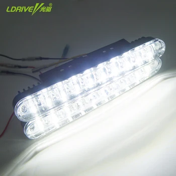 LDRIVE 2PCS 30 LEDs Car Daytime Running Light DRL Daylight Lamp With Yellow Turn Lights Daytime Running Lights Lamps LED Light
LDRIVE 2PCS 30 LEDs Car Daytime Running Light DRL Daylight Lamp With Yellow Turn Lights Daytime Running Lights Lamps LED Light