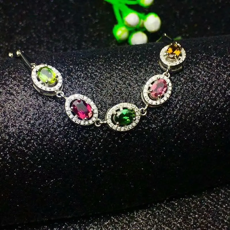 SHILOVEM 925 sterling silver Natural tourmaline bracelets classic fine Jewelry women wedding women wholesale new ll040601agx
SHILOVEM 925 sterling silver Natural tourmaline bracelets classic fine Jewelry women wedding women wholesale new ll040601agx