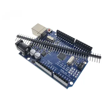 One set UNO R3 Development Board ATmega328P CH340 CH340G For Arduino DIY KIT With Straight Pin Header (NO USB CABLE)
One set UNO R3 Development Board ATmega328P CH340 CH340G For Arduino DIY KIT With Straight Pin Header (NO USB CABLE)