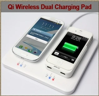 freeshipping Qi Wireless Charger Dual Charging Pad Transmitter Universal for iPhone Samsung Galaxy Nokia Lumia HTC
freeshipping Qi Wireless Charger Dual Charging Pad Transmitter Universal for iPhone Samsung Galaxy Nokia Lumia HTC