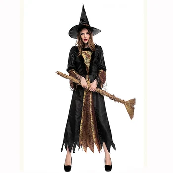 Role Playing Game Magic Moment Adult Sexy Witch Costume Halloween Costumes For Women Scary Evil Sorceress Cosplay Fancy Dress
Role Playing Game Magic Moment Adult Sexy Witch Costume Halloween Costumes For Women Scary Evil Sorceress Cosplay Fancy Dress
