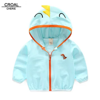 CROAL CHERIE Animal Kids Summer Clothing For Boys Sunscreen Baby Jacket Waterproof Windbreaker Children's Clothing 80-130cm
CROAL CHERIE Animal Kids Summer Clothing For Boys Sunscreen Baby Jacket Waterproof Windbreaker Children's Clothing 80-130cm