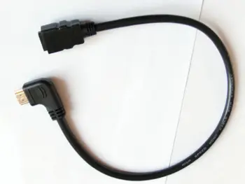 3PCS HDMI Female to HDMI Male 90 Right Angle extension cord HD Version 1.4 Connector cable for TV 50cm, Free shipping
3PCS HDMI Female to HDMI Male 90 Right Angle extension cord HD Version 1.4 Connector cable for TV 50cm, Free shipping