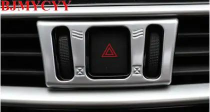 BJMYCYY Auto warning light button ABS decoration frame For Nissan Qashqai J11 2016-2018 | Автомобили и мотоциклы