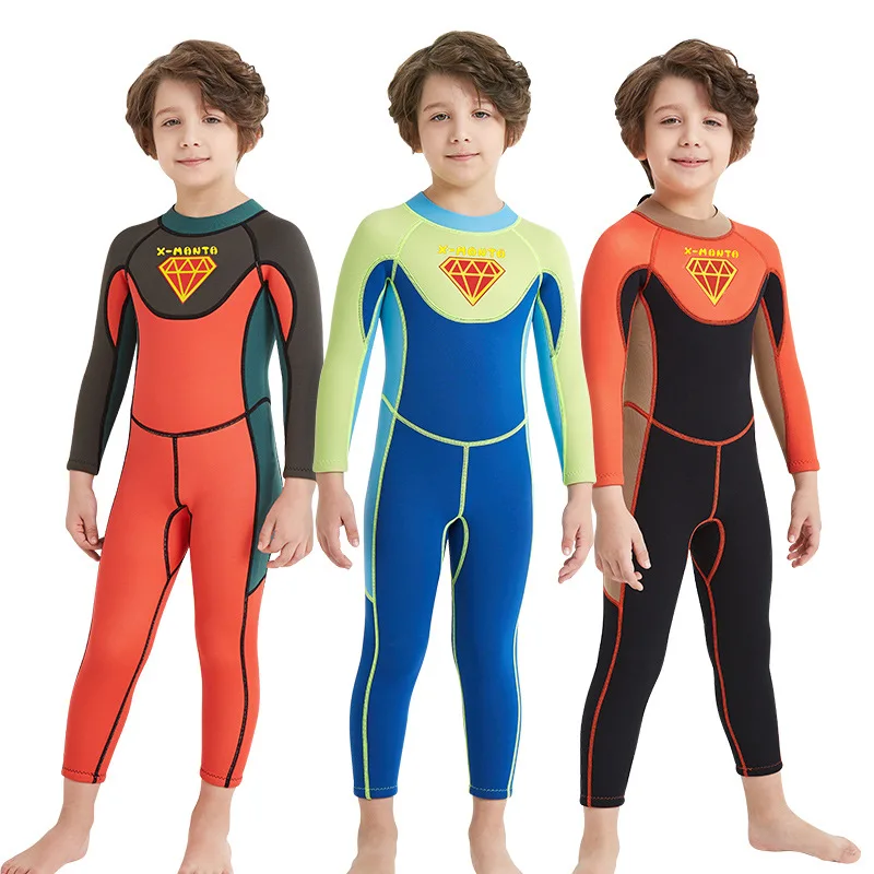 C400 2.5MM children's diving suit Siamese warm swimwear girls snorkeling surfing sunscreen jellyfish long sleeves wetsuit
C400 2.5MM children's diving suit Siamese warm swimwear girls snorkeling surfing sunscreen jellyfish long sleeves wetsuit