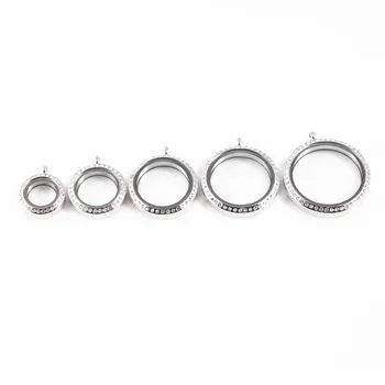 50pcs/lot Wholesale 20mm 25mm 30mm 34mm 38mm Floating Lockets 316LStainless Steel Screw Crystals Living Memory Floating Lockets
50pcs/lot Wholesale 20mm 25mm 30mm 34mm 38mm Floating Lockets 316LStainless Steel Screw Crystals Living Memory Floating Lockets