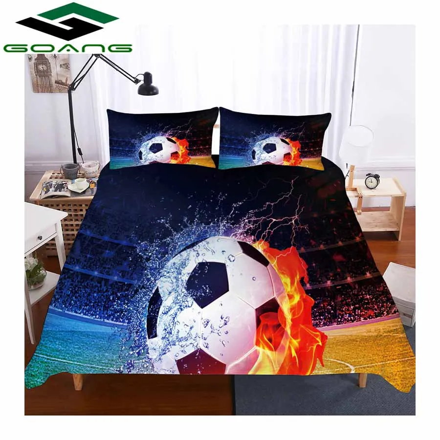 GOANG Flame baseball football basketball bedding set 3d bed sheet duvet cover pillow case 3pcs Children room decoration gift
GOANG Flame baseball football basketball bedding set 3d bed sheet duvet cover pillow case 3pcs Children room decoration gift