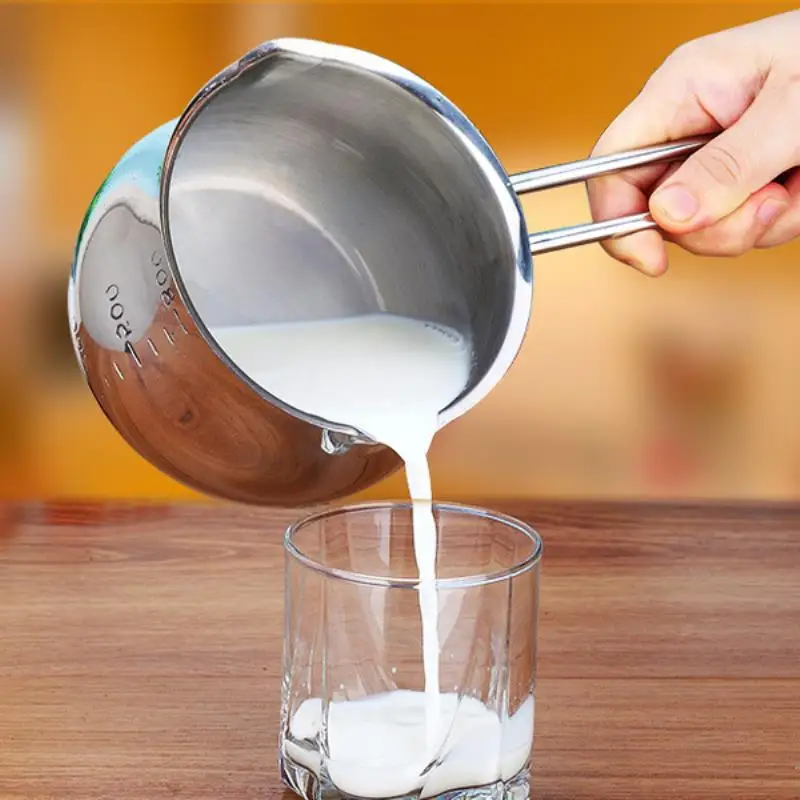 

High Quality New stainless steel butter chocolate sauce melted heating pan baking pot sauce pan