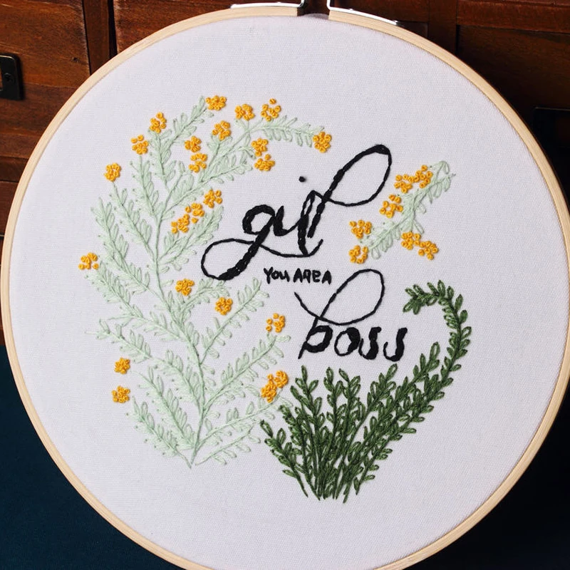 DIY Flower Cotton Embroidery Kit Needlework with Hoop for Beginner Kits Patterns Cross Stitch Sewing Handmade Craft Home Decor
DIY Flower Cotton Embroidery Kit Needlework with Hoop for Beginner Kits Patterns Cross Stitch Sewing Handmade Craft Home Decor