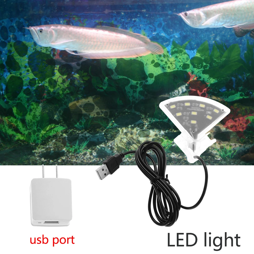 1PC Portable Aquarium USB 5V LED Lamp Clip-on Light Fish Tank Aquatic Water Plant Grow Lights
1PC Portable Aquarium USB 5V LED Lamp Clip-on Light Fish Tank Aquatic Water Plant Grow Lights