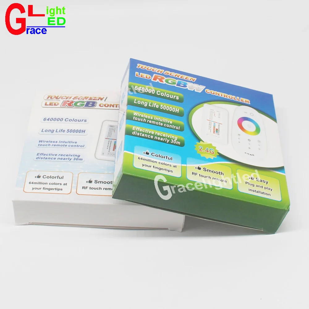 2.4G RGB /RGBW LED Controller 3Channels 18A DC12-24V Touch Screen Remote Control for 5050 3528 RGB /RGBW LED Strip light
2.4G RGB /RGBW LED Controller 3Channels 18A DC12-24V Touch Screen Remote Control for 5050 3528 RGB /RGBW LED Strip light