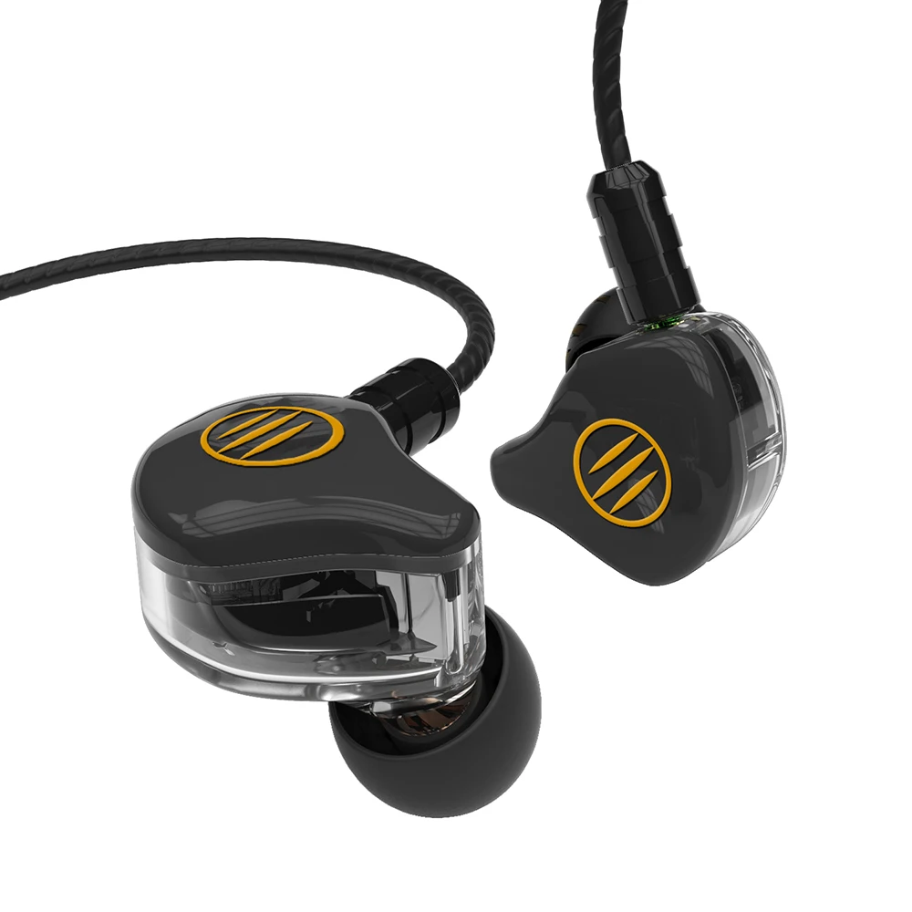 

BGVP DS1 2DD+1BA Hybrid Triple Driver In-Ear Earphones 4 Core OCC Detachable MMCX Cable Audiophone IEMs