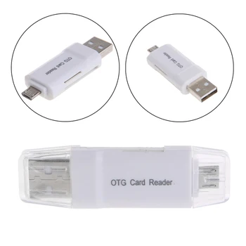 Micro USB OTG to USB 2.0 Adapter Micro SD Card Reader For Smart Phone Tablet C26
Micro USB OTG to USB 2.0 Adapter Micro SD Card Reader For Smart Phone Tablet C26