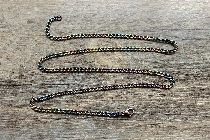 Seamless Pure Titanium Necklace Clavicle Chain Dog License Pendant Chain Pure Titanium Material Seamless Production
Seamless Pure Titanium Necklace Clavicle Chain Dog License Pendant Chain Pure Titanium Material Seamless Production