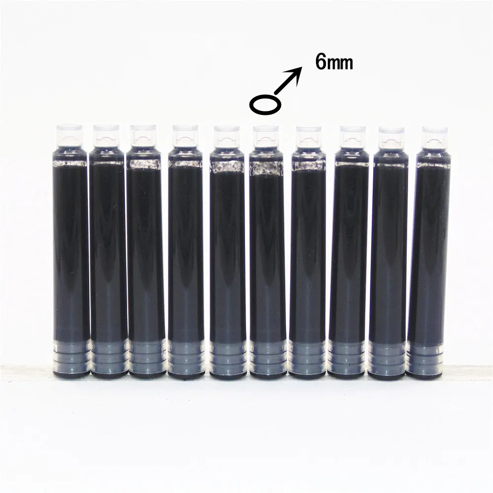 Luxury quality Large-caliber cartridges 10pcs Disposable Blue for Black Fountain Pen Ink Cartridge Refills
Luxury quality Large-caliber cartridges 10pcs Disposable Blue for Black Fountain Pen Ink Cartridge Refills