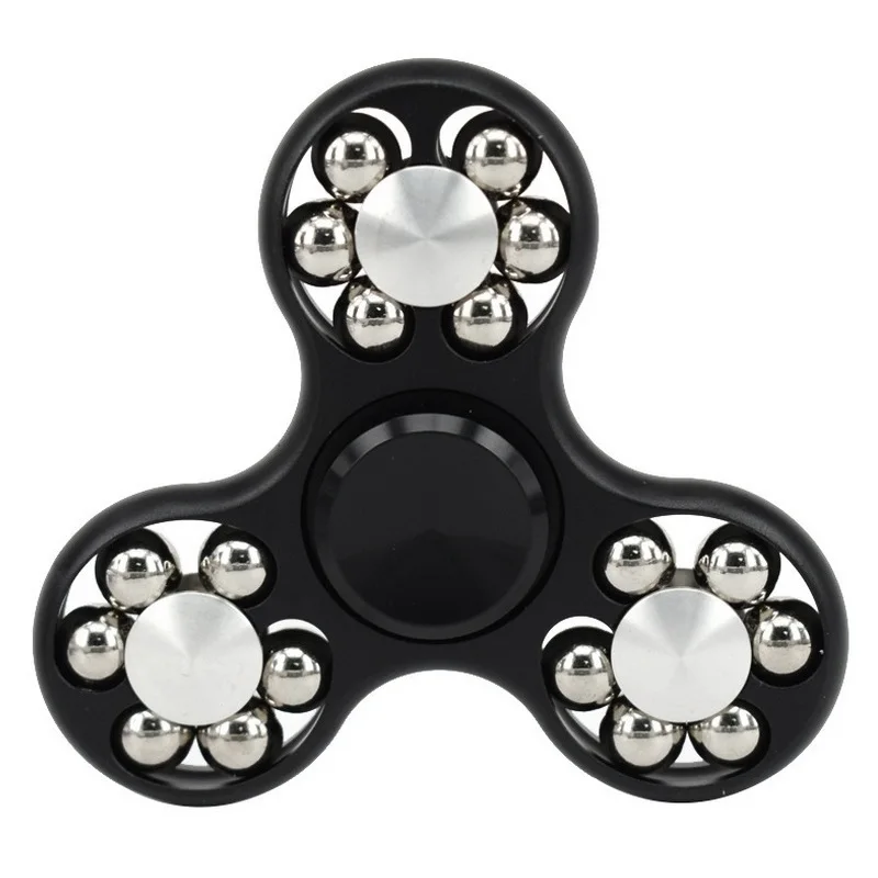 18 Beads Aluminium Alloy Fidget Spinner Metal High Speed Hand Spiner Top Spinning Anti Stress Decompression Handspinner Tri EDC
18 Beads Aluminium Alloy Fidget Spinner Metal High Speed Hand Spiner Top Spinning Anti Stress Decompression Handspinner Tri EDC