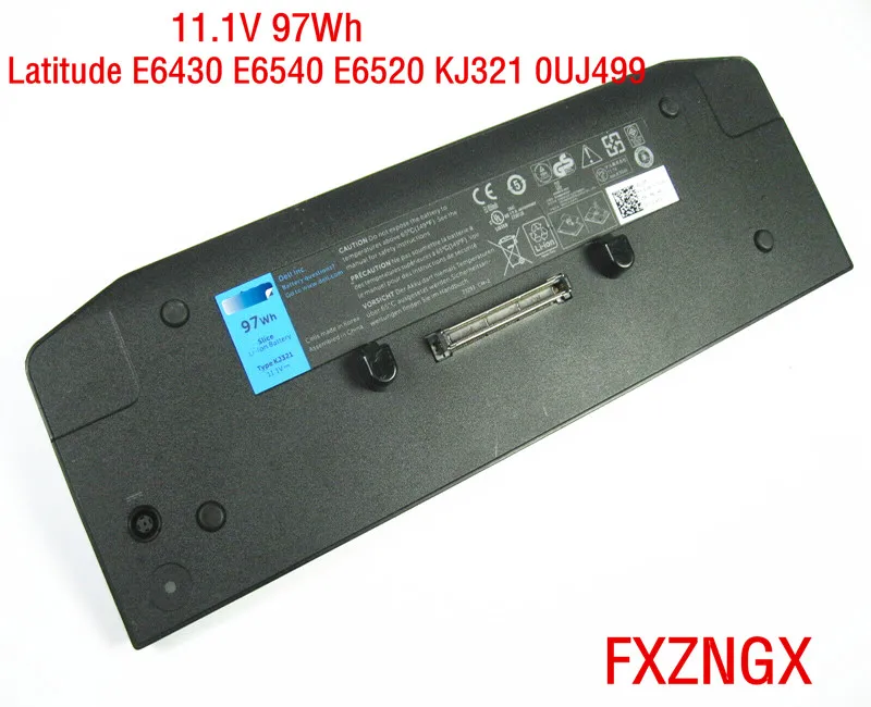 FXZNGX New 97Wh KJ321 XT3 Slice Battery for Dell E5420 E5540 E6120 E6220 E6420 E6520 E6320 E6430 M4700 UJ499
FXZNGX New 97Wh KJ321 XT3 Slice Battery for Dell E5420 E5540 E6120 E6220 E6420 E6520 E6320 E6430 M4700 UJ499