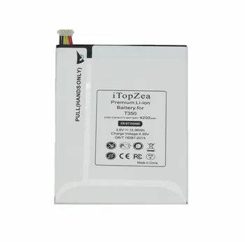iTopzea 10x4200mAh EB-BT355ABE Replacement Battery For Samsung Galaxy Tablet Tab A 8.0 T350 SM-P350 T355 T355C P350 P355C P355
iTopzea 10x4200mAh EB-BT355ABE Replacement Battery For Samsung Galaxy Tablet Tab A 8.0 T350 SM-P350 T355 T355C P350 P355C P355