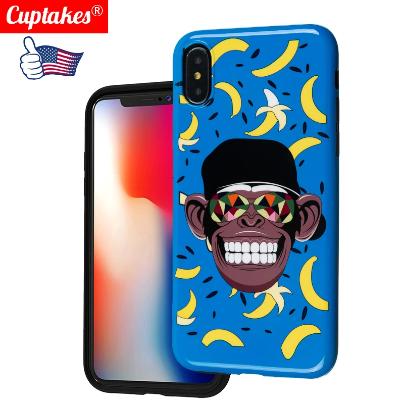 Роскошный фирменный глянцевый мягкий силикон imd чехол для iPhone 7 8 Plus X 10 XS Max XR 6 6S